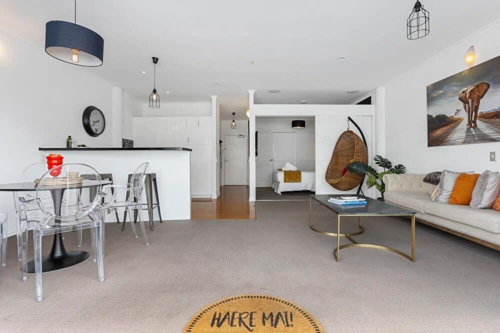 Funky One Bedroom Apartment On Princes Wharf Auckland Bagian luar foto